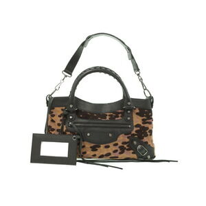 Balenciaga The First Leather Shoulder Bag